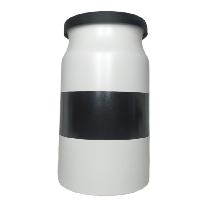 BOTE CERAMICA CON TAPA DE SILICONA
