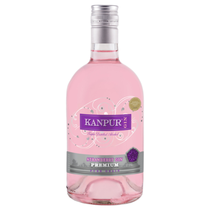 KANPUR Ginebra premium fresas 70 cl