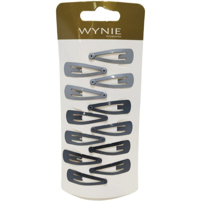 Pinzas para el pelo colores variados 3 tonos/pack 12ud - Imagen 4