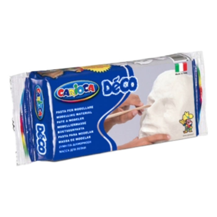 Pasta para moldear blanca Carioca 500 gr