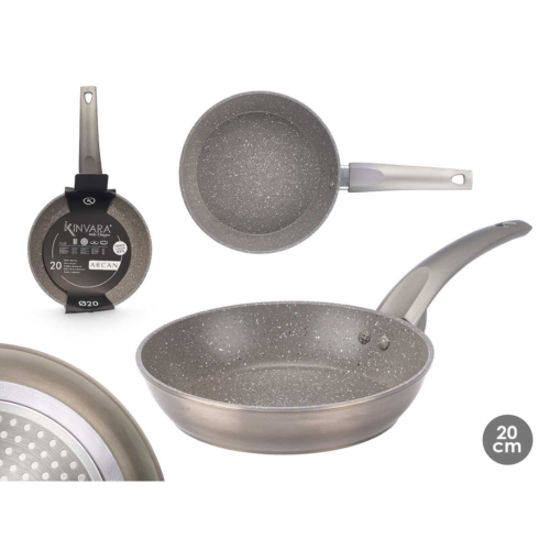 Kinvara sartén para induccion antiadherente sin aluminio forjado 20 cm